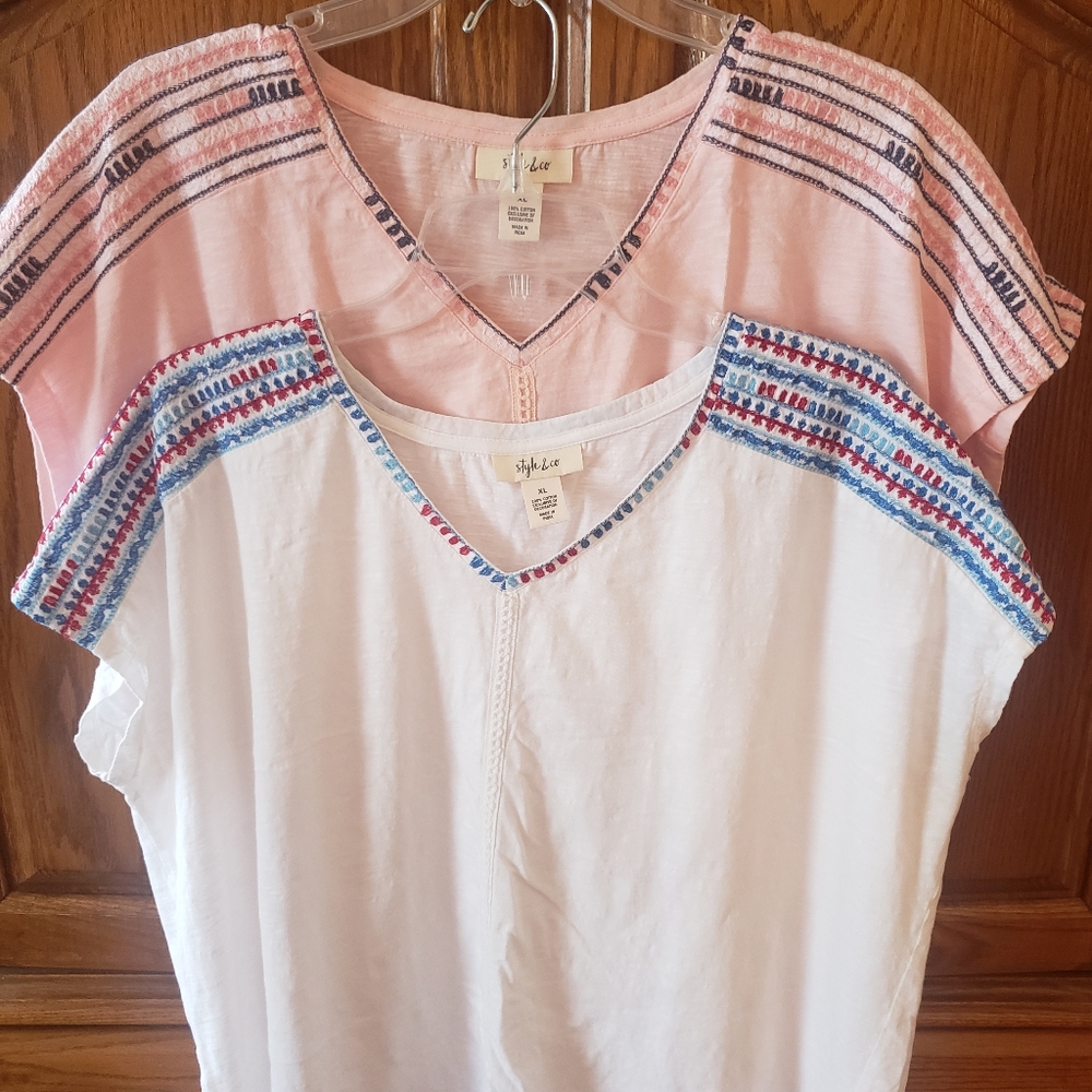 Style And Co. Bundle Of Two Tops!